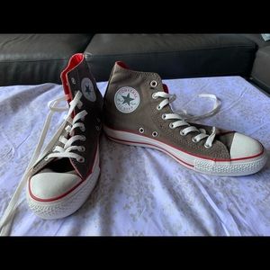 Converse mocha brown sneakers